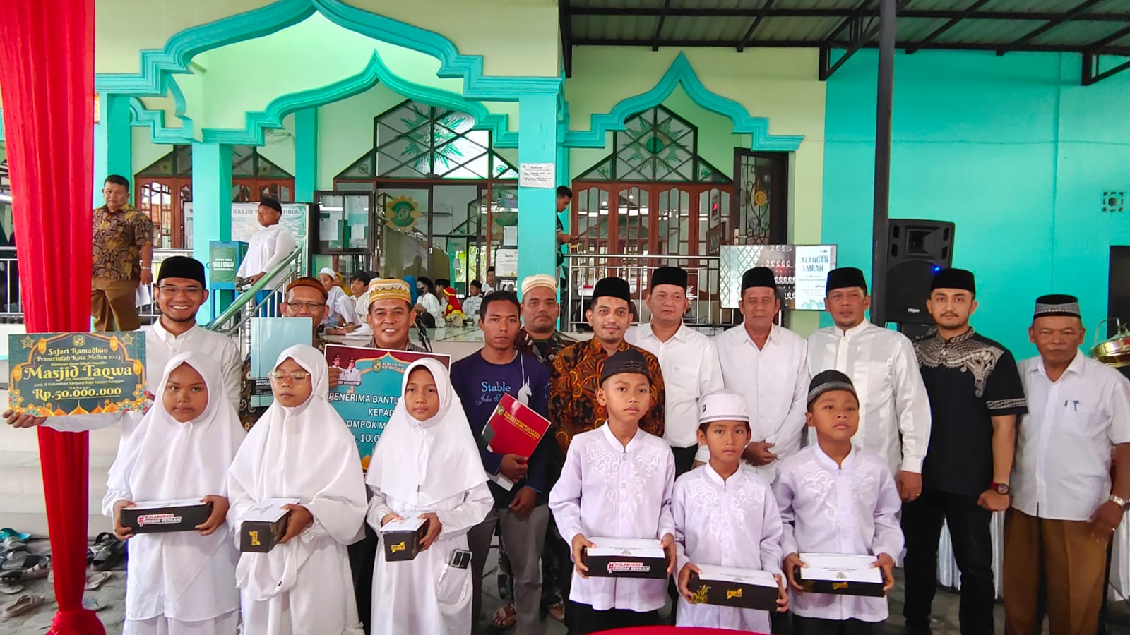 Safari Ramadhan Pemerintah Kota Medan Tahun 2023 di Masjid Taqwa Jl. Pendidikan Lk. II Kelurahan Tanjung Rejo, Kecamatan Medan Sunggal (17/04)